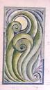 Green Curves		  18½" x 10"