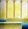 Yellow Arcades		                   24" x 24"