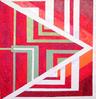 The Red Triangles		       24" x 24" 