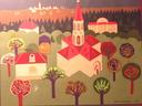 The Village         14" x 18"